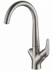 Смеситель для кухонной мойки ZORG Steel Hammer (SH 815 SATIN), сталь