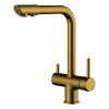 Смеситель для кухни под фильтр WasserKRAFT Kitchen (A8387), золото