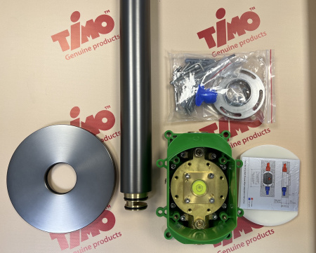 Смеситель напольный для ванны Timo Saona (2310/18Y-CR) черное золото