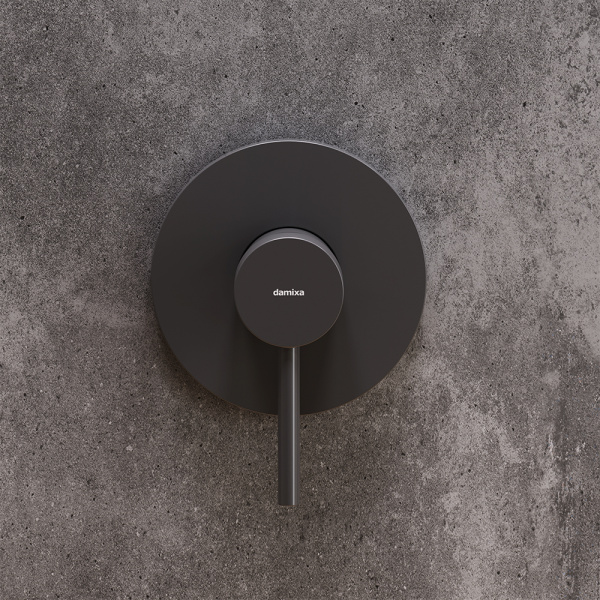 Встраиваемый смеситель для душа DAMIXA Scandinavian Pure (367500300) черный