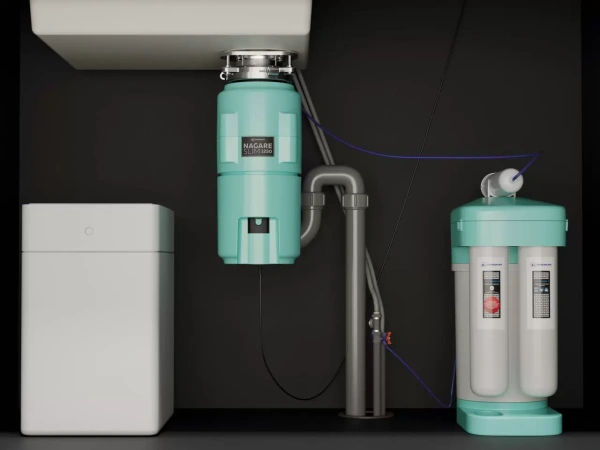 Измельчитель пищевых отходов Omoikiri Nagare Slim 1250 (4995066)