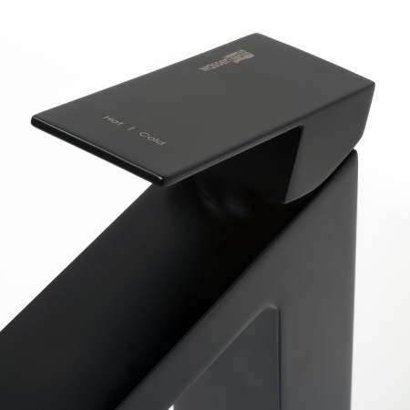 Смеситель для накладной раковины WasserKRAFT Abens (2003H) черный матовый