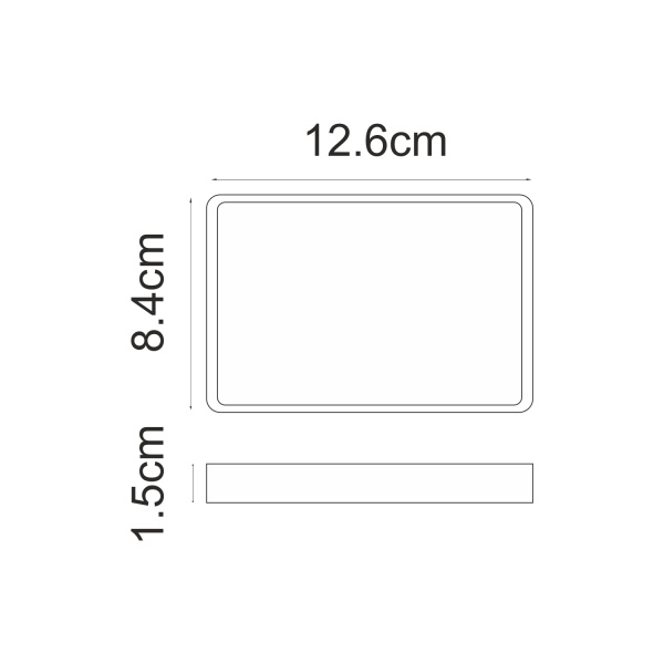 Мыльница WasserKRAFT Mosel (K-4529) черная