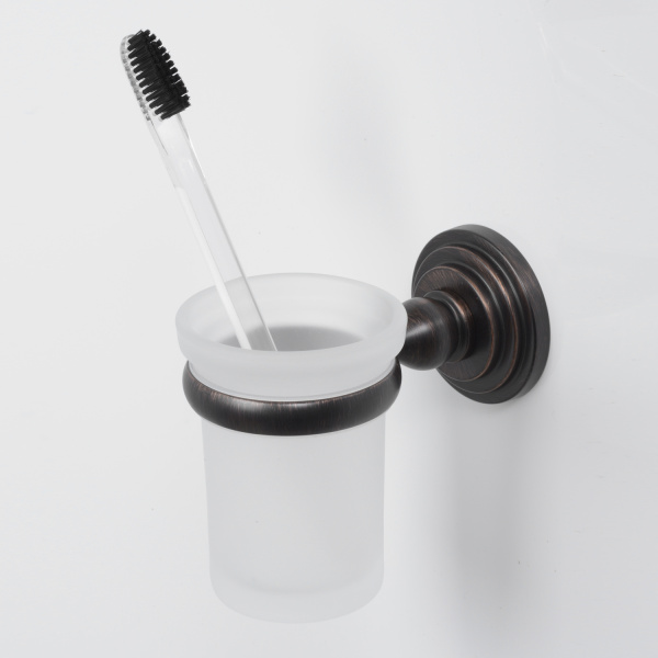 Подстаканник одинарный WasserKRAFT  Isar (K-7328) темная бронза Подстаканник одинарный WasserKRAFT  Isar (K-7328) темная бронза