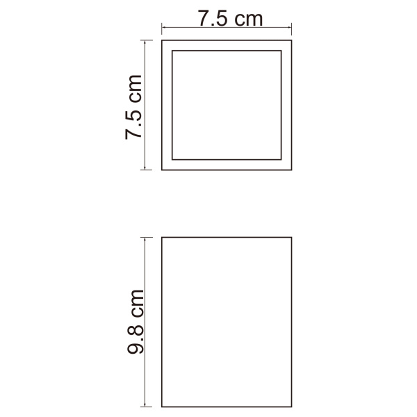 Стакан для зубных щеток WasserKRAFT Leine (K-3828) белый