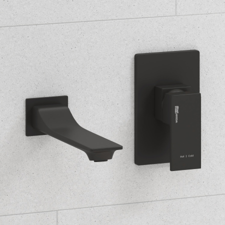 Встраиваемый смеситель для раковины WasserKRAFT (A20503) черный