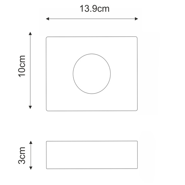 Диспенсер для гигиенических пакетов WasserKRAFT Public (K-10021)