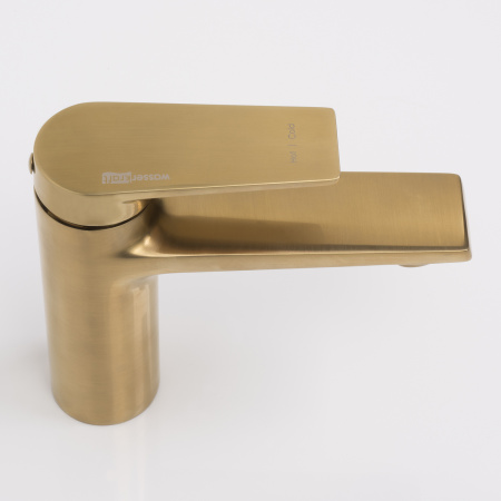 Смеситель для умывальника WasserKRAFT Aisch (5503), золото