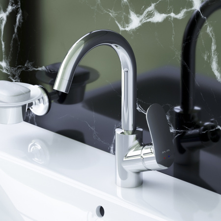 Смеситель для раковины Am.Pm Like (F8002700) с боковой ручкой