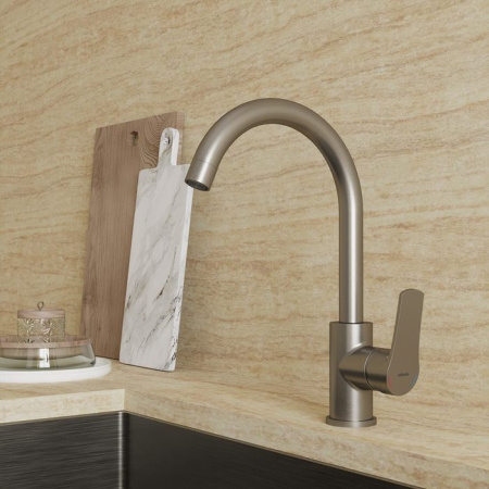 Смеситель для кухни Milardo Meal (M01BNJ0M05), сатин