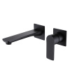 Встраиваемый смеситель для раковины ABBER Weiss Insel (AF8082B) черный матовый