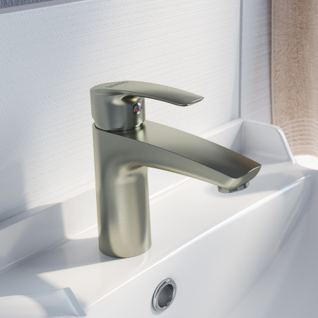 Смеситель для раковины IDDIS серия Ray (RAYBN00i01), нержавеющая сталь