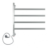 Полотенцесушитель электрический 520х500 INDIGO Стрела (STE52-60) правое подключение