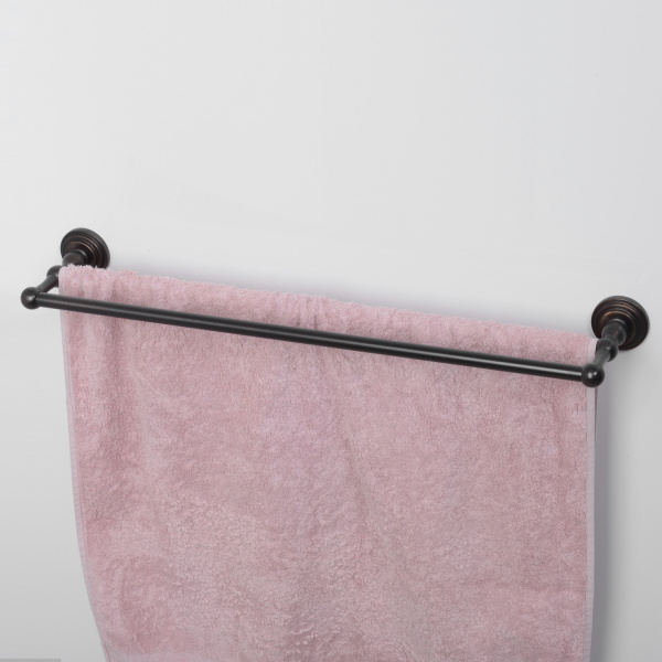 Держатель полотенец двойной WasserKRAFT  Isar (K-7340) темная бронза