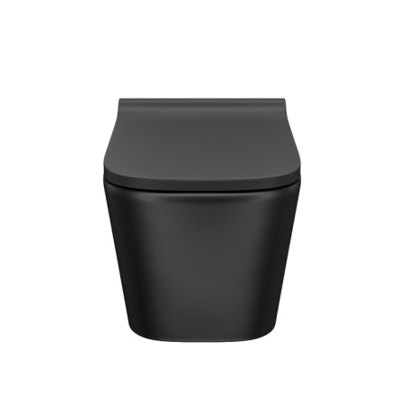 Унитаз подвесной безободковый IDDIS Bild (BILR2BMi25), черный