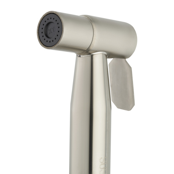 Смеситель для биде AQUEDUC (345732) с гигиеническим душем, сталь Смеситель для биде AQUEDUC (345732) с гигиеническим душем, сталь