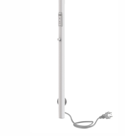 Полотенцесушитель электрический 1200х30 INDIGO Style (LSE120-3WMRt) универсальное подключение, белый