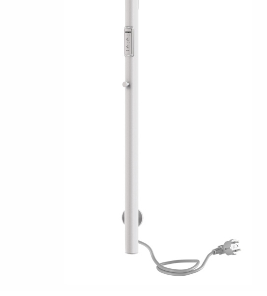 Полотенцесушитель электрический 1200х30 INDIGO Style (LSE120-3WMRt) универсальное подключение, белый