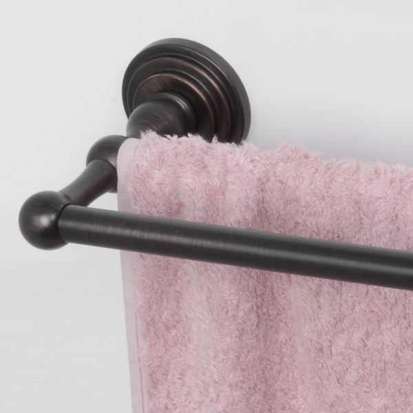 Держатель полотенец двойной WasserKRAFT  Isar (K-7340) темная бронза