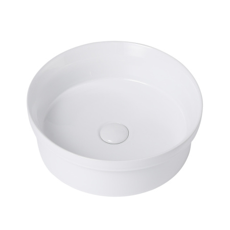 Раковина накладная круглая ABBER серия Bequem (AC2103) белая