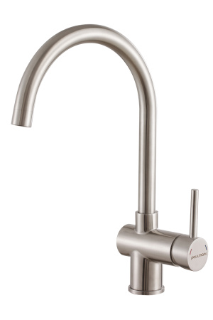 Смеситель для кухни PAULMARK BEND (Be212066-BS), брашированная сталь