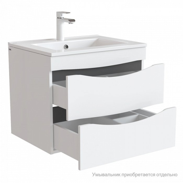 Тумба подвесная 60 см IDDIS Cloud (CLO60W0i95) белая