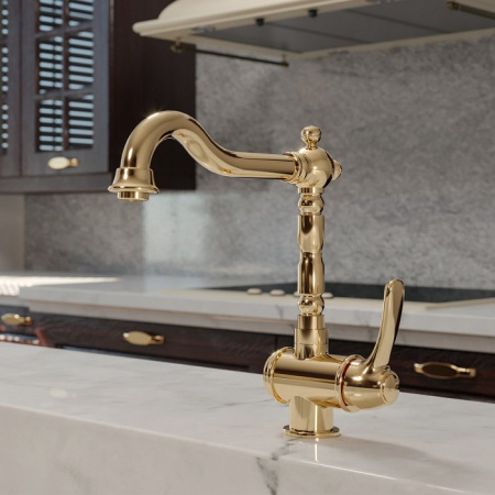 Смеситель для кухни IDDIS Oldie (OLDYGL0i05), золото