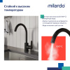 Смеситель для кухни Milardo Poli (POLBLJ0M05) черный