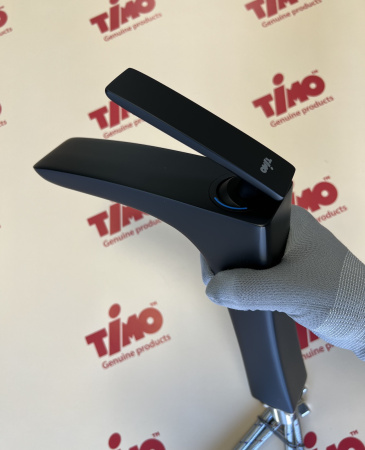 Смеситель для накладной раковины Timo Helmi (4011/03F) черный