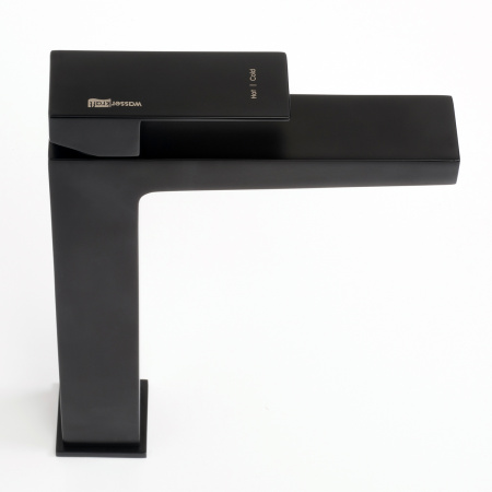 Смеситель для накладной раковины WasserKRAFT Abens (2003H) черный матовый