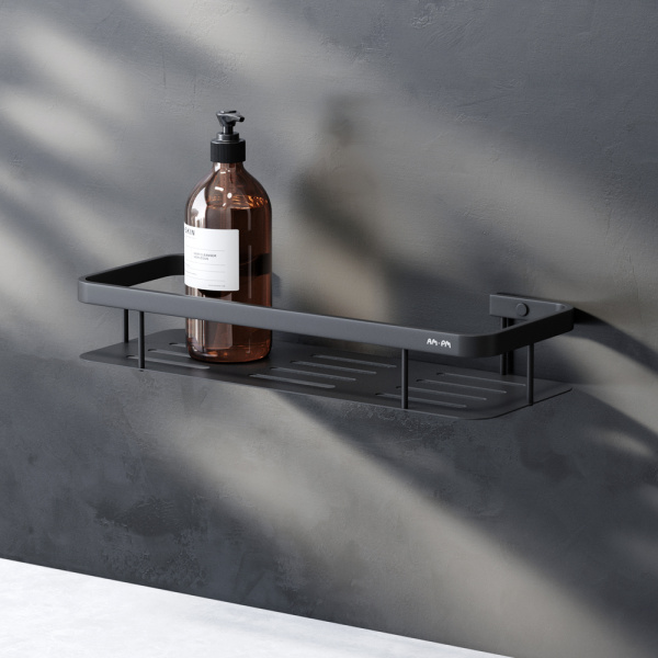 Полка для душа прямая Am.Pm Sense L (A7453122) черная