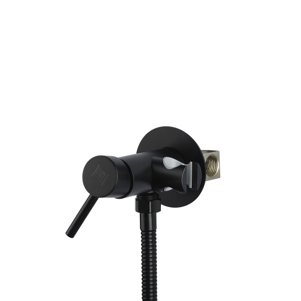 Смеситель для биде AQUEDUC (345733) с гигиеническим душем, черный Смеситель для биде AQUEDUC (345733) с гигиеническим душем, черный