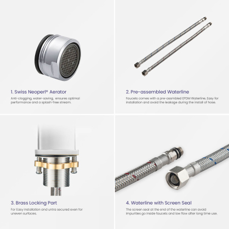 Смеситель для раковины Timo Selene (2061/00F)