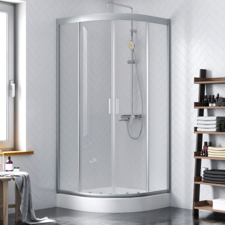 Душевое ограждение 90х90 см Damixa Skyline Round (DX35WG-301-090MT) без поддона
