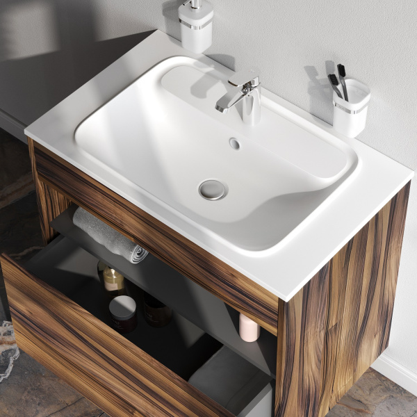 Тумба под раковину 80 см Am.Pm Func (M8FFUX0801OF) дерево