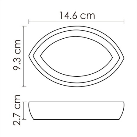 Мыльница WasserKRAFT Eider (K-33329) серая