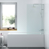 Душевая шторка на ванну 80х140 см Damixa Skyline (DX35WBS-080-140MT) фиксированная