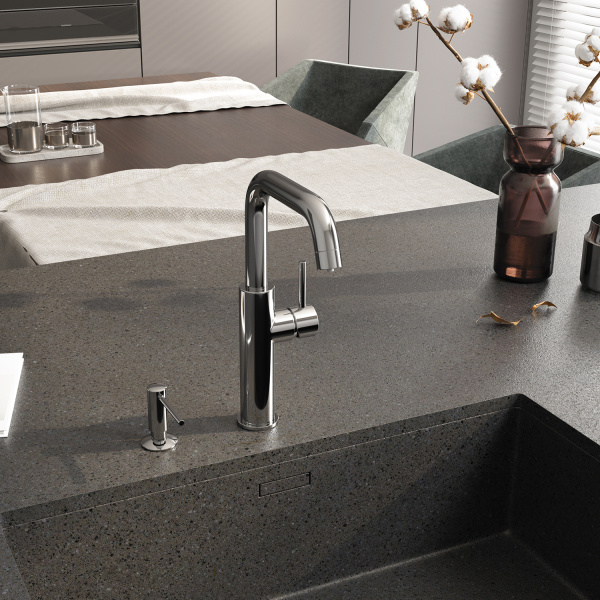 Смеситель для кухни под фильтр WasserKRAFT Kitchen (A8517) хром