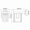 Держатель освежителя WasserKRAFT  Isar (K-7345) темная бронза