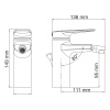 Смеситель для биде WasserKRAFT Lopau (3206)