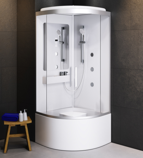 Душевая кабина с глубоким поддоном 90х90 Am.Pm Like (W80C-019A-090MTA)