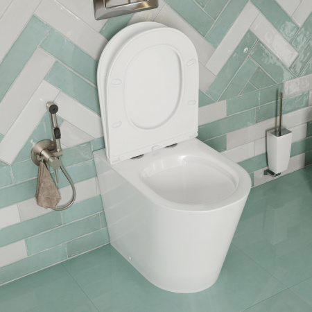 Унитаз приставной безободковый IDDIS Calipso Rimless (CALRDSEi26)