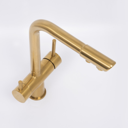 Смеситель для кухни под фильтр WasserKRAFT Kitchen (A8387), золото