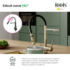 Смеситель для кухни с фильтром и гибким изливом IDDIS Ace (ACEMGFFi05), золото