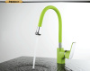 Смеситель для кухни DK Berlin.Humboldt (DA1432912) с гибким изливом, зеленый-хром