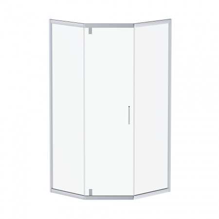 Душевое ограждение 90х90 см Damixa Skyline 5-corner (DX35WG-405-090MT) без поддона
