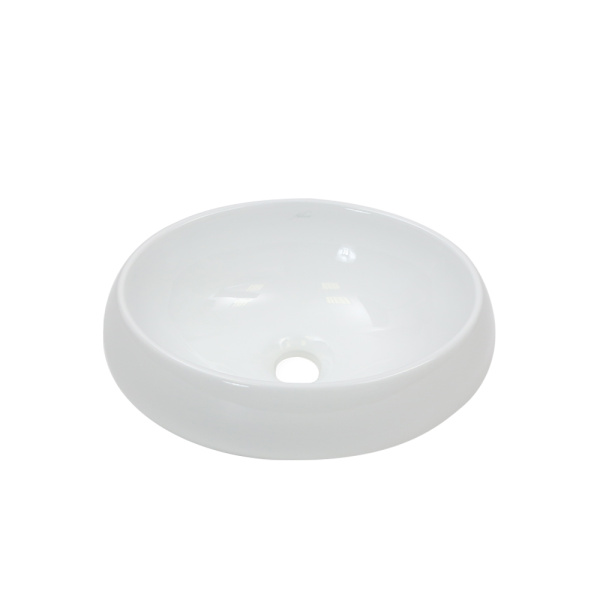 Раковина накладная на столешницу MELANA (320303) овальная, белая