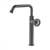 Смеситель для накладной раковины IDDIS Grange (GRAGMR1i01), графит