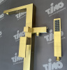 Смеситель напольный для ванны Timo Selene (2210/17Y-CR) с душевой лейкой, золото