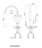 Смеситель для кухни DK Berlin (DA1432422) жасмин Смеситель для кухни DK Berlin (DA1432422) жасмин
